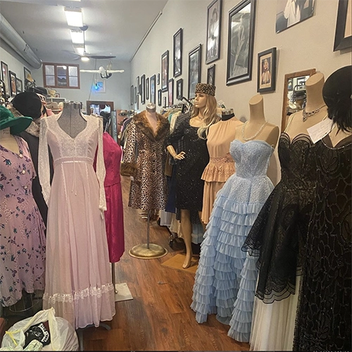 vintage women's clothes at Wear It Again, Sam
